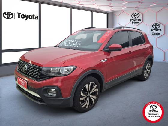 VOLKSWAGEN T-CROSS 1.0 200 TSI TOTAL FLEX COMFORTLINE AUTOMÁTICO